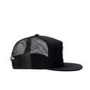 Parra Measuring Tape Logo 5 Panel Hat - Black