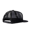 Parra Measuring Tape Logo 5 Panel Hat - Black
