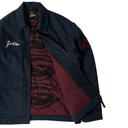 Parra Pumping Gas Jacket Navy Blue