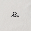 Close-up of a logo on a white background
