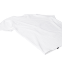 White t-shirt on a white background