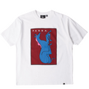 Parra Vertical Horse Tee White