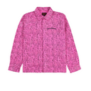 Pleasures Anaconda Overshirt Fuchsia