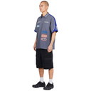 Pleasures S/S Terror Button Up Shirt Grey