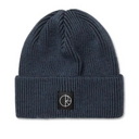 Polar Lines Merino Mütze Grau Blau