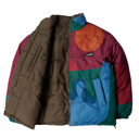 Parra Protect The Sun Reversible Puffer Jacket - Brown