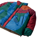 Parra Protect The Sun Reversible Puffer Jacket - Brown