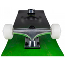 Rocket Double Dipped Complete Skateboard Black Green 8"