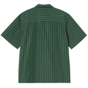 Carhartt WIP S/S Hendry Shirt Seaton Stripe Conifer Wax
