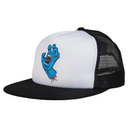 Santa Cruz Classic Hand Mesh Cap - White/Black