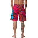 Santa Cruz Screaming Hand Boardshort - Pink/Orange Tie Dye