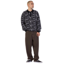 Santa Cruz Donnie Knit Polo Sweater - Black Web