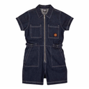 Santa Cruz Women's Line Up Utility Playsuit - Dark Denim