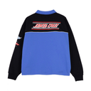 Santa Cruz Podium Half-Zip Crewneck - Black/Sapphire