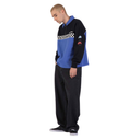 Santa Cruz Podium Half-Zip Crewneck - Black/Sapphire