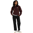 Santa Cruz Women's Check 2-in-1 Knit Crew - Cocoa Powder