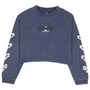 Santa Cruz Women's Evolve Stripe L/S Tee Heritage Blue Wash