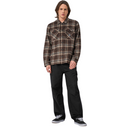 Santa Cruz Lodge L/S Shirt Chestnut Check