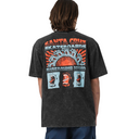 Santa Cruz VTG Screaming Connect Tee Black Acid Wash