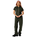 Santa Cruz Women's Line Up Utility Jumpsuit Dark Moss