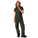 Santa Cruz Women's Line Up Utility Jumpsuit Dark Moss