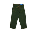 Polar Big Boy Jeans Chartreuse Blue