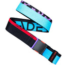 Colorful belt with 'Arcade' branding on a white background