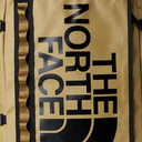Beige bag with 'The North Face' logo in black text