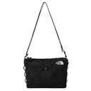 Black shoulder bag with 'The North Face' logo on a white background