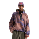 The North Face Unisex TNF Red Box Printed 1/2-Zip Fleece - Grounded Plum 1989 Catalogue Print
