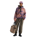 The North Face Unisex TNF Red Box Printed 1/2-Zip Fleece - Grounded Plum 1989 Catalogue Print