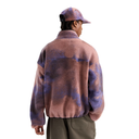 The North Face Unisex TNF Red Box Printed 1/2-Zip Fleece - Grounded Plum 1989 Catalogue Print
