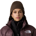 The North Face TNF Logo Box Cuffed Beanie Smokey Brown