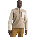 The North Face Men's Yumiori 1/4 Zip Mushroom Grey Gravel Mocha Brown
