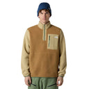 The North Face Men's Yumiori 1/4 Zip - Utility Brown Khaki Stone Bark Mist - Ministry Of Concrete