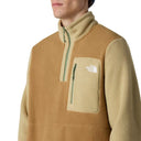 The North Face Men's Yumiori 1/4 Zip - Utility Brown Khaki Stone Bark Mist - Ministry Of Concrete