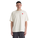 The North Face Men's S/S TNF Redbox Tee White Dune