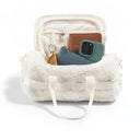 The North Face Base Camp High Pile Mini Bag White Dune TNF White - Ministry Of Concrete