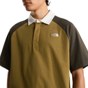 The North Face Rugby Polo S/S Shirt - Cedar/New Taupe Green