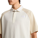 The North Face Rugby Polo S/S Shirt - White Dune