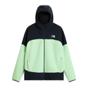 The North Face Unisex NSE Full Zip Mask Fleece Jacket - Calcified Lime/Anthracite Grey