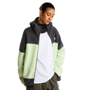 The North Face Unisex NSE Full Zip Mask Fleece Jacket - Calcified Lime/Anthracite Grey