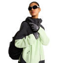 The North Face Unisex NSE Full Zip Mask Fleece Jacket - Calcified Lime/Anthracite Grey