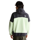 The North Face Unisex NSE Full Zip Mask Fleece Jacket - Calcified Lime/Anthracite Grey