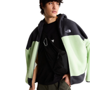 The North Face Unisex NSE Full Zip Mask Fleece Jacket - Calcified Lime/Anthracite Grey