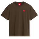 The North Face  Men's TNF Red Box S/S Tee - Taupe Green
