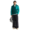The North Face Men's Yumiori 1/4 Zip - Pacific Teal/Restorativ