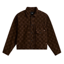 Vans Check-5 Checkerboard Denim Trucker Jacket - Demitasse