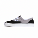 Black and gray sneaker with white sole on a white background