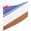 Close-up of a shoe sole with a textured design on a white background